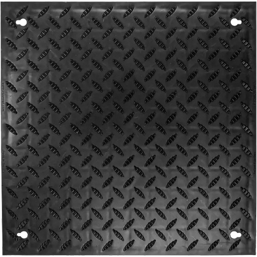 FOUNDATION™ Diamond-Plate Tiles, FMVSS 302: Pass B, Taber Abrasion, ASTM D3884: 0% @1000 cycles, Temperature Range