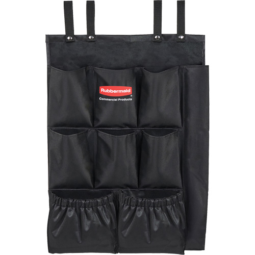 9-Pocket Organizer, Each, 19.8", Overall Height, 27.5", Overall Width, 1.5", 0.9 lbs., Handle Diameter, 1.5"