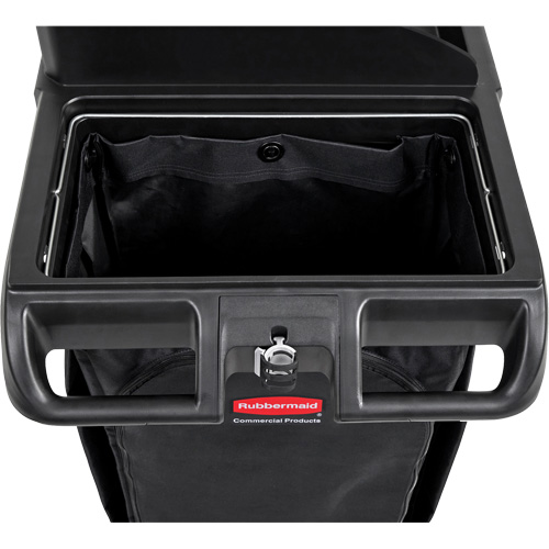 30-Gallon Canvas Bag for Housekeeping Carts, Each, 16.8", Overall Height, 33", Overall Width, 10.5", 4.3 lbs.