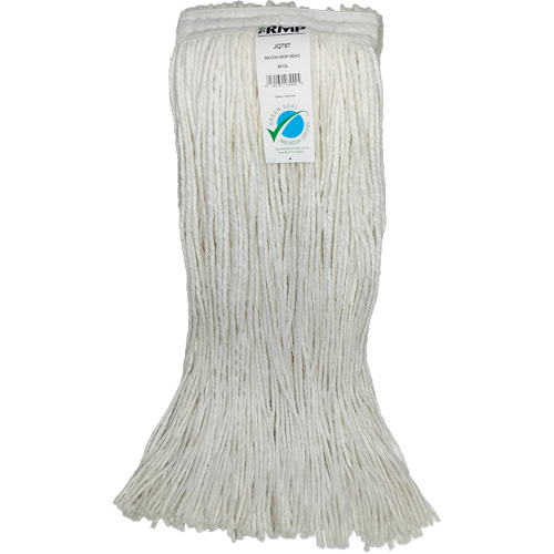 4-Ply Narrow Mop Head, Type, Mop Weight, 24 oz., Style, Cut, Material, Rayon