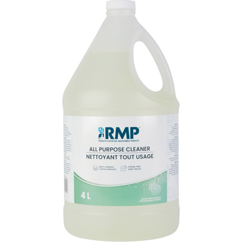 All-Purpose Cleaner with Orange Mint Scent, Bottle, 4 L, Container Type, Jug, Orange Mint