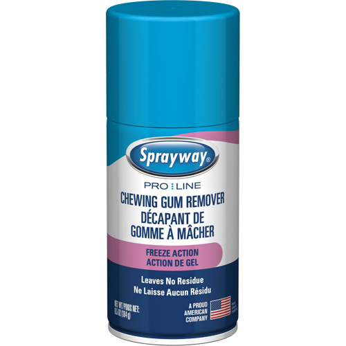 Freeze Action Chewing Gum Remover, Case of 12, Aerosol Can, Container Size, 12 oz.