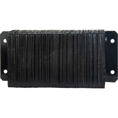 Laminated Dock Bumpers, Each, Rubber, Style, Horizontal, Depth, 4", Overall Width, 24", Overall Height, 59 lbs.