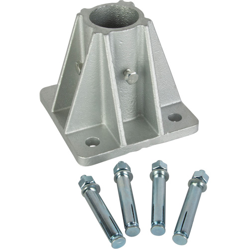 Mounting Pocket for Safety Gate Railing, Each, Steel