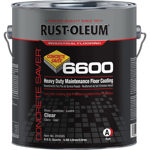 6600 System Heavy Duty Maintenance Floor Coating, Container Type, Pail, Colour Family, Clear, Container Size, 3 gal., Net Volume