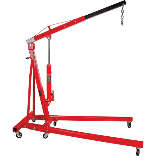 Folding Shop Crane, Each, 4000 lbs. (2 tons), 205 lbs.