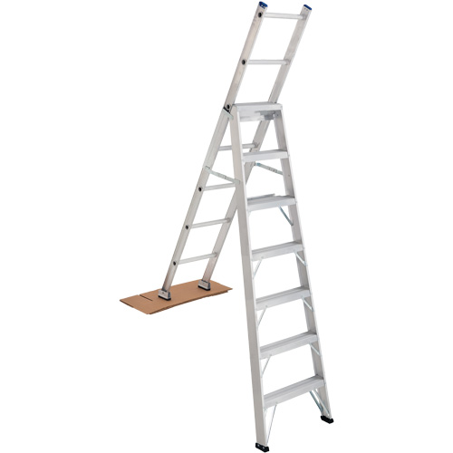 2700 Series Industrial Duty Multi-Way Ladders, Scaffold Height, -, Stepladder Height, 7', Straight Ladder Height, 14', Material, Aluminum, Extension Ladder Height, 14', Maximum Extension Open Length, 11'