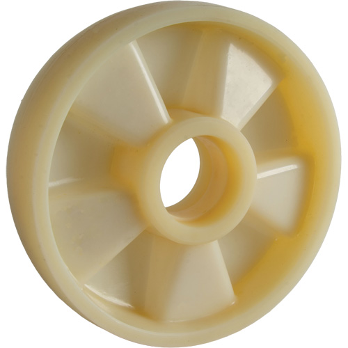 Replacement Nylon Steer Wheel For Heavy-Duty Kleton Pallet Truck, Each, 1 Year Limited, Wheel Diameter, 7.09", Bore Depth