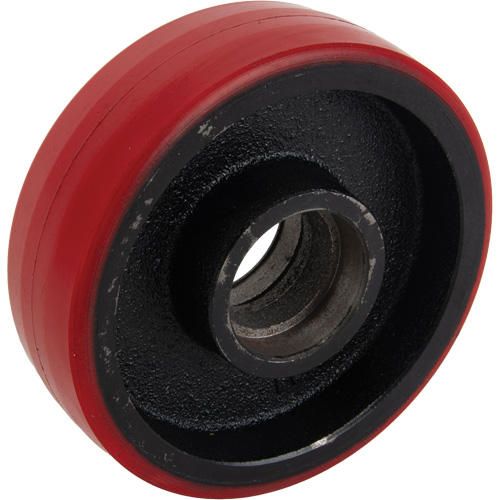 Replacement Polyurethane Steer Wheel For Kleton Low-Profile Pallet Trucks, Each, 1 Year Limited, Wheel Diameter, 5.91", Bore Depth