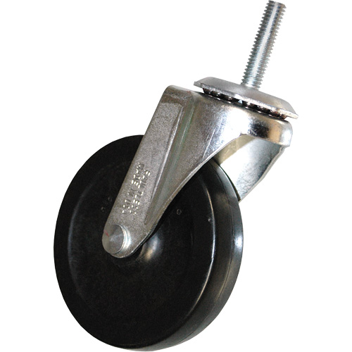 Tilt Truck Threaded Swivel Caster, For Use With, Utility-Duty Tilt Truck (1004, 1304), Wheel Diameter, 4"