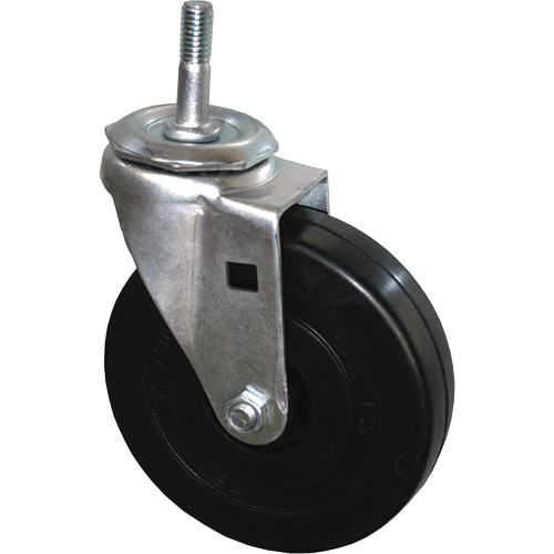 Tilt Truck Swivel Threaded Stem Caster, For Use With, Utility-Duty Tilt Truck (1314), Wheel Diameter, 5"