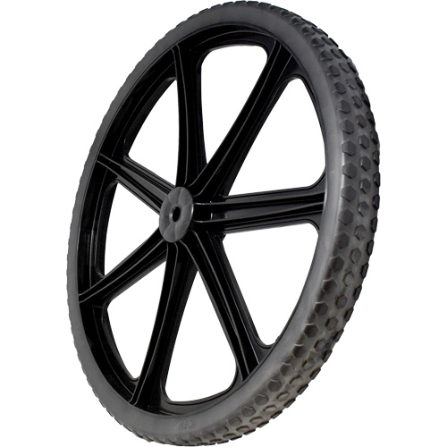 Big Wheel® Cart 7 Spoke Wheel, For Use With, FG564200, FG564261, FG564210BLA, FG565461BLA, Wheel Diameter, 20"