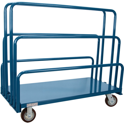 Adjustable Panel Truck, Each, 36", Overall Length, 48", Overall Width, 24", Capacity, 2000 lbs., Wheel Diameter, 12", 24", 36", No. of Casters, (2) Swivel, (2) Rigid, Manufacturer's Warranty