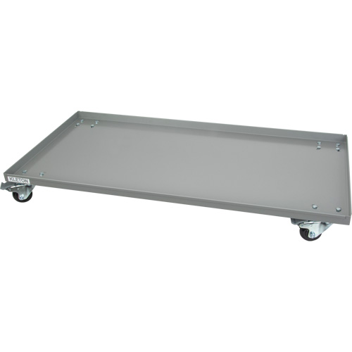 Cabinet Dolly, Each, 1000 lbs., Width, 24", Depth, 48", Height, 1-3/8", Wheel Material, 1 Year Limited