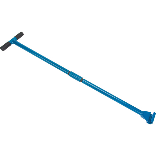 Machine Roller Steering Bar Handle, Each, 36", Weight, 15 lbs., Blue