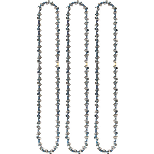 14" Long 0.325" LOW PROFILE™ Pitch 0.043" Gauge Saw Chains, 5/32", File Angle, 25°, Depth Gauge