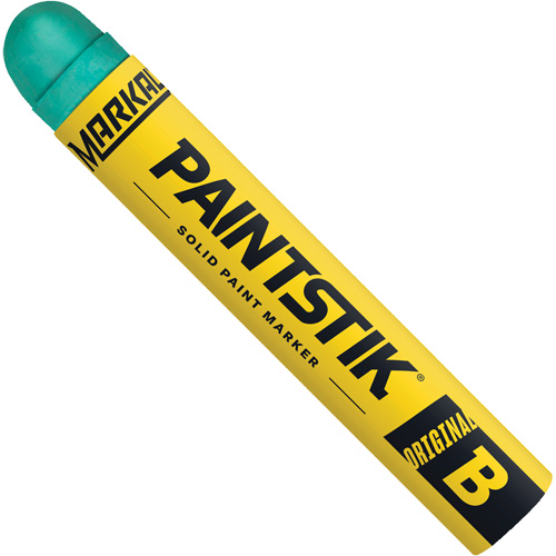 Paintstik® Original B® Paint Marker, Each, Green, Marker Type, Solid Stick,  -50° to 150°F