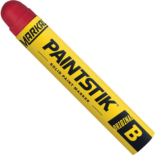 Paintstik® Original B® Paint Marker, Each, Red, Marker Type, Solid Stick,  -50° to 150°F