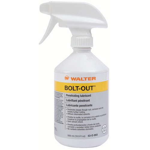 Refillable Trigger Sprayer for BOLT-OUT™, Each, 500 ml, Material, Plastic, Shape, Round