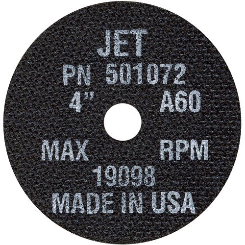 A60 POWERPLUS Cut-Off Wheel, Each, 4", Thickness, 1/16", Arbor Size, 5/8", Max. RPM, 19100, Type