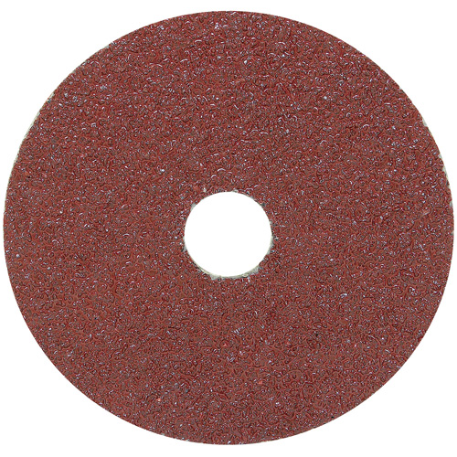 Resin Fibre Sanding Disc, Each, 24, Diameter, 4-1/2", Arbor Size, 7/8", Abrasive Material, Aluminum Oxide, 13300