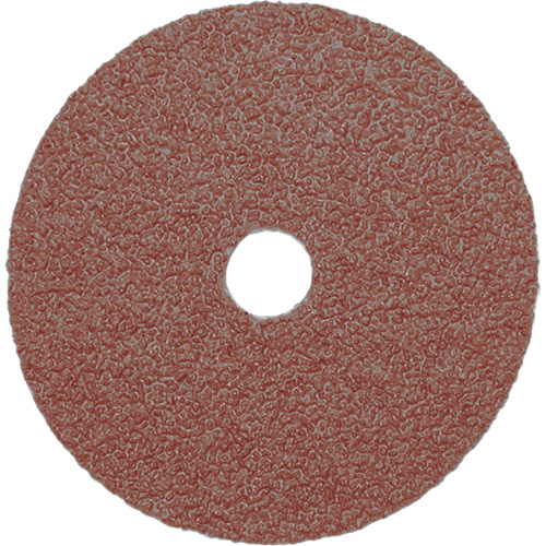 Resin Fibre Sanding Disc, Each, A80, Diameter, 4-1/2", Arbor Size, 7/8", Abrasive Material, Aluminum Oxide, 13,300 RPM
