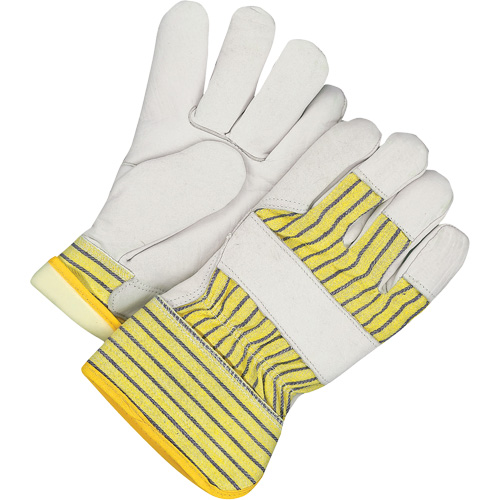 Classic Fitter Gloves, Pair, 2X-Large, Inner Lining, Thinsulate™, Leather Palm Type, Grain Cowhide, Cuff Style, Safety, Cuff Material