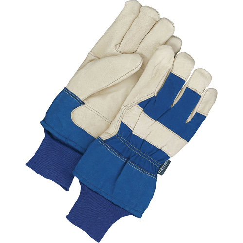 Fitter Gloves, Size, Inner Lining, Thinsulate™, Leather Palm Type, Grain Pigskin, Cuff Style, Storm