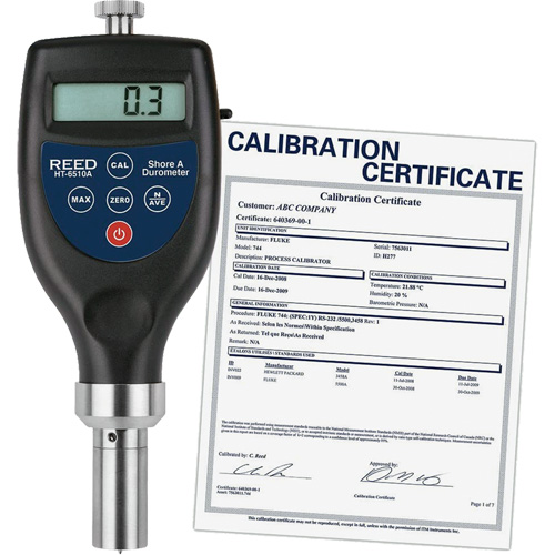 Durometer, Each, Digital, Class, A, DIN 53505, ASTM D2240, ISO 7619 and JISK 7215, Measuring Range, 10 - 90 HA, Deviation