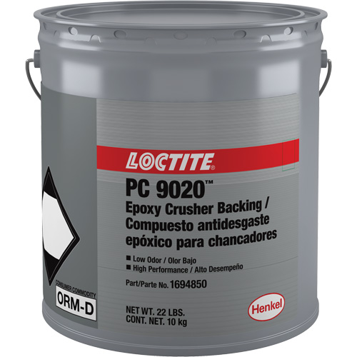 9020™ Nordbak® Backing Compound, Format, 2 Gal., Container Type, Can, Colour, Blue, Compressive Strength, 19000 PSI