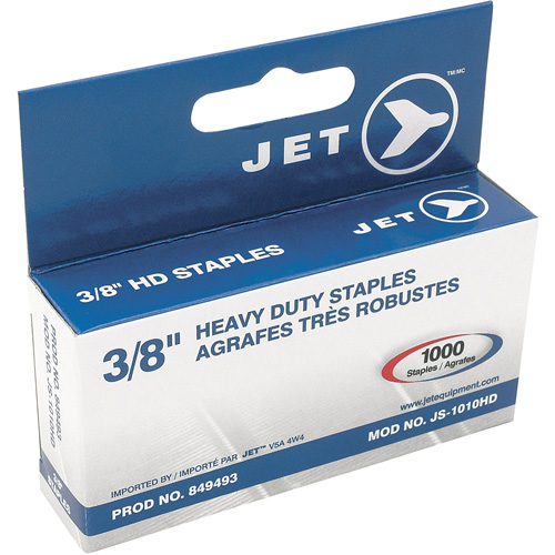 Heavy-Duty Staples, Pack of 1000, 3/8"