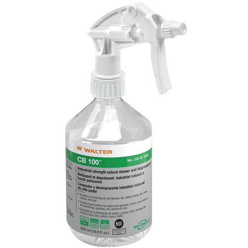 Refillable Trigger Sprayer for CB 100™, Each, 500 ml, Material, Plastic, Shape, Round, Plastic, Colour, Clear