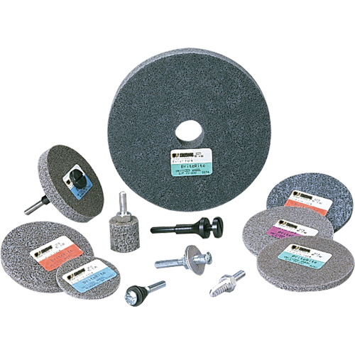 Each, 6", Thickness, 1/4", Grit, Fine, Arbor Size, 1/2", Abrasive Material, Centre Hole, Maximum Speed, 6000 RPM