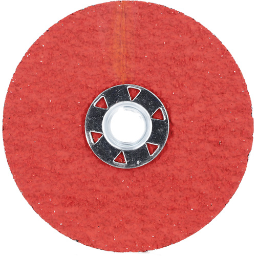 Blaze F980 Speed-Change Fastener Fiber Locking Disc, Diameter, 4-1/2", Grit, 24, Abrasive Material, Ceramic Alumina