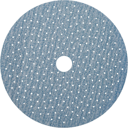 Dry Ice Multi-Air Cyclonic A975 H&L Center Hole Vacuum Disc, Grit, P280, Diameter, 6", Abrasive Material, Ceramic Alumina, Max. RPM, 15000