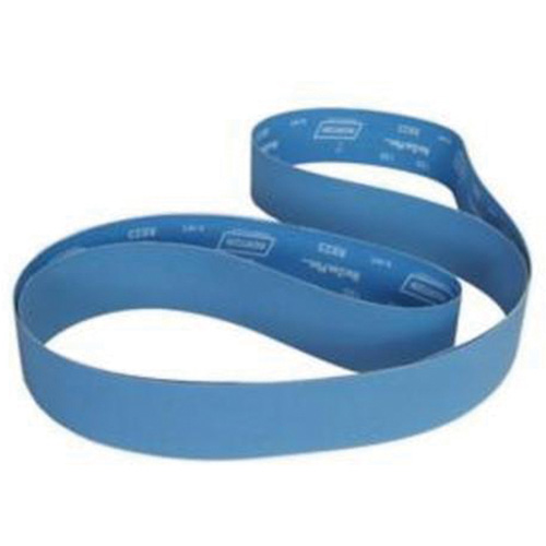 BlueFire® Narrow Backstand Sanding Belt, Grit, Dimensions, 3" W x 132" L, Abrasive Material, Zirconia Alumina, Backing Material, Polyester