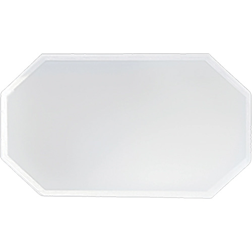 Replacement Plastic Shield for Suction & Pressure Cabinets, Each, 20-3/4" W x 12-7/8" L