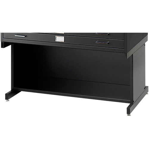 High Base for Steel Plan File Cabinet, Colour, Black, Description, High Base for OB144, OB146, OA651 and OB145 Cabinets