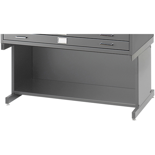 High Base for Steel Plan File Cabinet, Colour, Grey, Description, High Base for OB146 and OA651 Cabinets