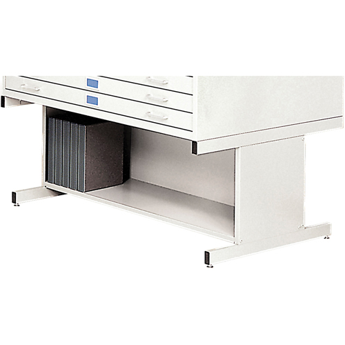 High Base for Steel Plan File Cabinet, Colour, White, Description, High Base for OB150, OB151, OA220 and OB152 Cabinets