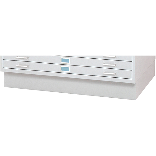 Closed Base for Steel Plan File Cabinet, Each, White, Description, Closed Base for OB144, OB146, OA651 and OB145 Cabinets, Dimensions