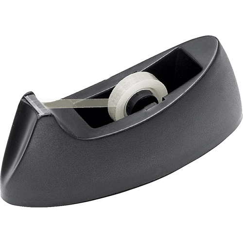Desktop Tape Dispensers, Each, Black, 2 lbs.