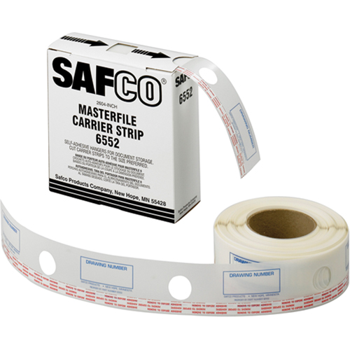 Carrier Strips - Transparent, Each,  2.0 lbs., Width, 2-1/4"