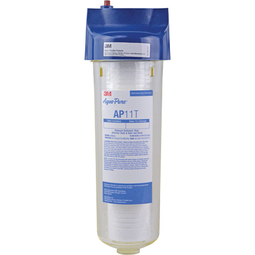Aqua-Pure® Whole House Water Filtration System, Each, Aqua-Pure™ AP100 Series, Plastic, Diameter, 4-1/2"