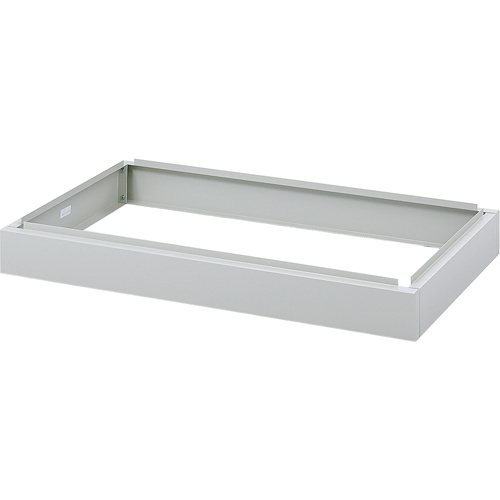 Closed Base for Facil™ Flat File Cabinets, Each,  Light grey, Depth, 23.875", Dimensions