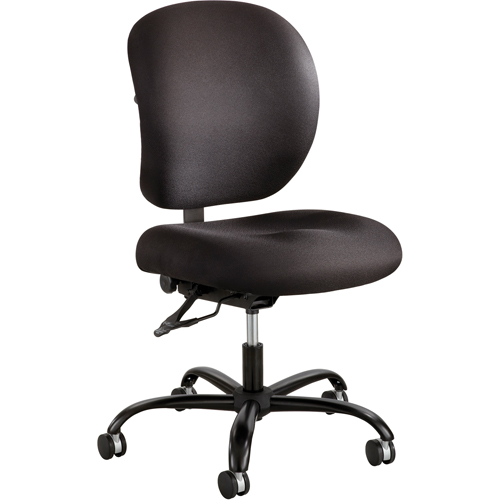 Alday™ Intensive Use 24/7 Task Chairs, Each, Black, Material, Nylon, Weight Capacity, 500 lbs., Overall Width, 26", 24/7 task chair