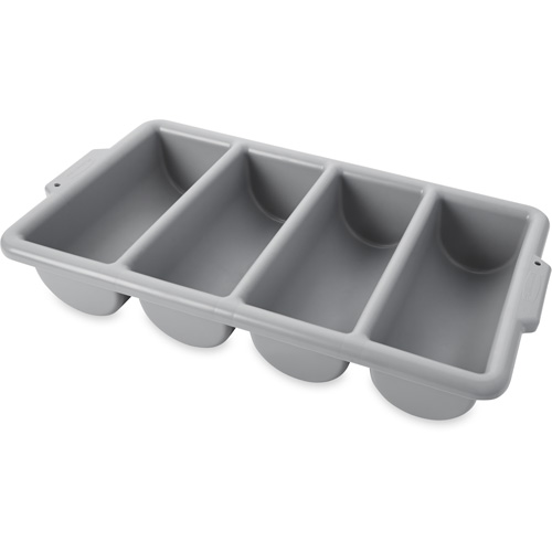 Cultery Bin, Each, Grey, Dimensions, 21.25" X 11.5" X 3.75"