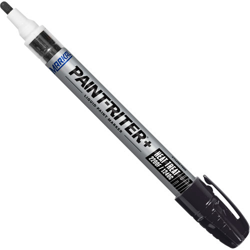 Paint-Riter®+ Heat Treat, Colour, Black, Marker Type, Liquid, Temperature Marking Range, -50°F to 150°F (-46°C to 66°C), Mark Size, 1/8" (3 mm)