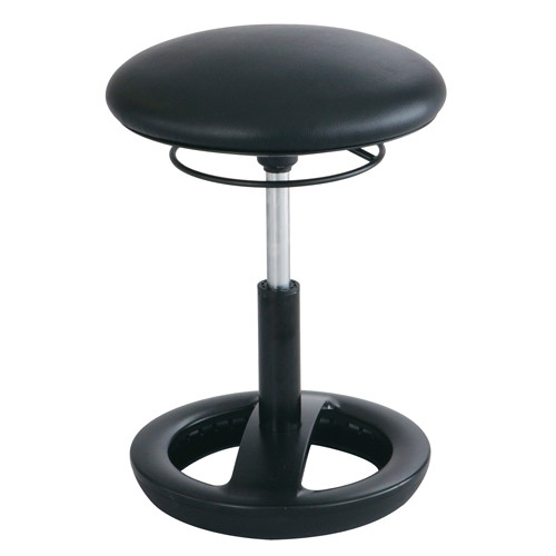 Twixt™ Ergonomic Chair, Each, Black, Seat Material, Polyester Mesh, Weight Capacity, 250 lbs., Overall Height, 17" - 22", Overall Width