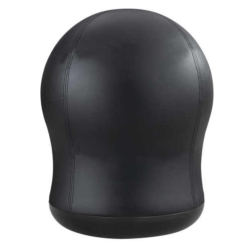 Zenergy™ Swivel Ball Chair, Each, Black, Material, Vinyl, Weight Capacity, 250 lbs., Overall Height, 23", Overall Width